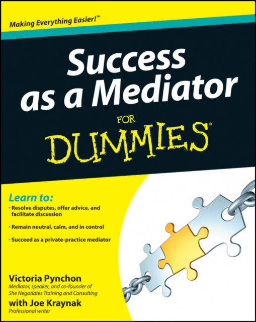 Book cover of: Success as a Mediator For Dummies