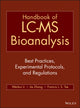 Book cover of: Handbook of LC-MS Bioanalysis