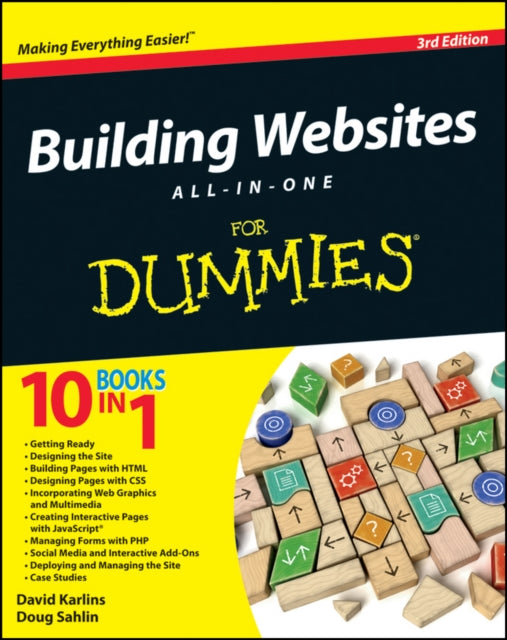 Book cover of: Building Websites All-in-One For Dummies