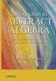 Book cover of: Introduction to Abstract Algebra, 4e Set. By: W. Keith Nicholson