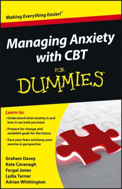 Book cover of: Managing Anxiety with CBT For Dummies
