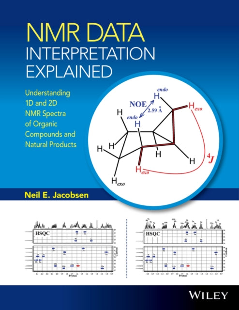 Book cover of: NMR Data Interpretation Explained. By: Neil E. Jacobsen