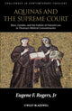 Book cover of: Aquinas and the Supreme Court. By: Eugene F. Rogers