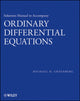 Book cover of: Solutions Manual to accompany Ordinary Differential Equations. By: Greenberg, Michael D.