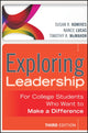 Book cover of: Exploring Leadership. By: Susan R. Komives