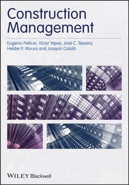 Book cover of: Construction Management. By: Eugenio Pellicer