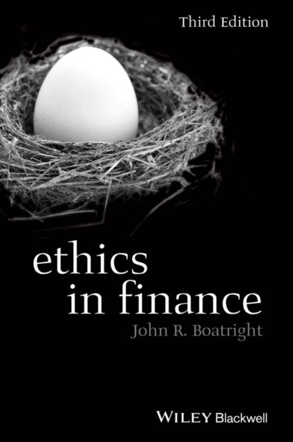 Book cover of: Ethics in Finance. By: John Raymond Boatright