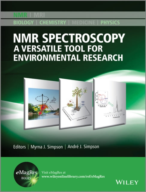 Book cover of: NMR Spectroscopy. By: Myrna J. Simpson