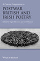Book cover of: Concise Companion to Postwar British and Irish Poetry. By: Nigel Alderman