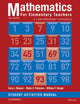 Book cover of: Mathematics for Elementary Teachers: A Contemporary Approach 10e Student Activity Manual