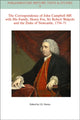 Book cover of: Correspondence of John Campbell MP, with his Family, Henry Fox, Sir Robert Walpole and the Duke of Newcastle 1734 - 1771. By: Campbell, John of Cawdor