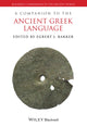 Book cover of: Companion to the Ancient Greek Language