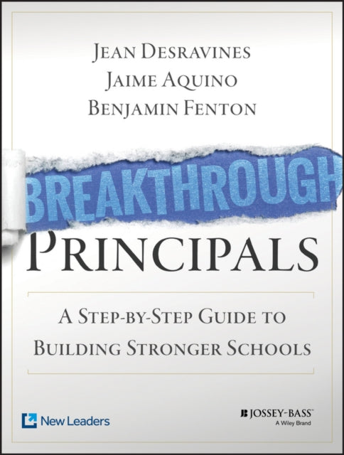 Book cover of: Breakthrough Principals. By: Jean Desravines