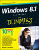 Book cover of: Windows 8.1 All-in-one For Dummies