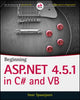 Book cover of: Beginning ASP.NET 4.5.1: in C# and VB