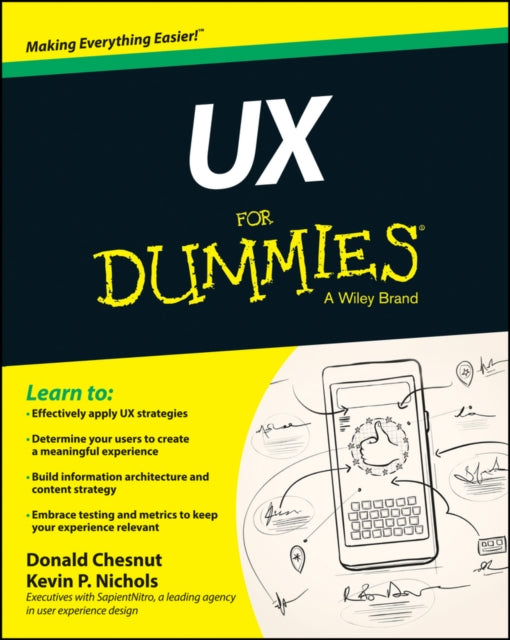 Book cover of: UX For Dummies