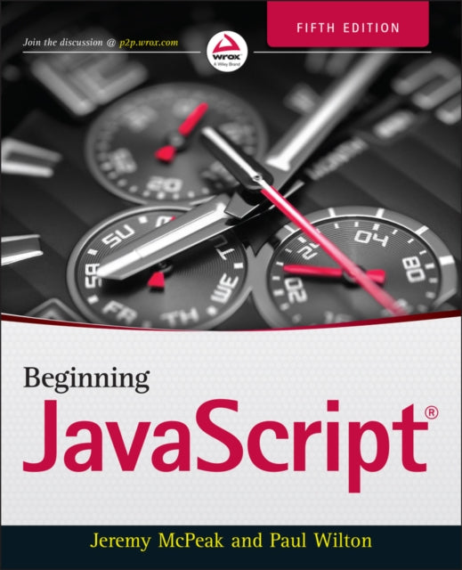 Book cover of: Beginning JavaScript. By: Jeremy McPeak