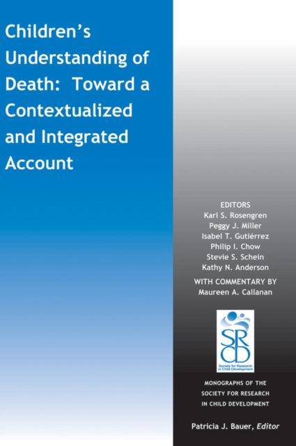 Book cover of: Children's Understanding of Death. By: Karl S. Rosengren