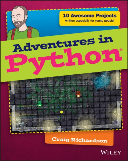 Book cover of: Adventures in Python. By: RICHARDSON, CRAIG