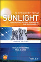 Book cover of: Electricity from Sunlight. By: Vasilis M. Fthenakis