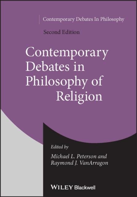 Book cover of: Contemporary Debates in Philosophy of Religion. By: Michael L. Peterson