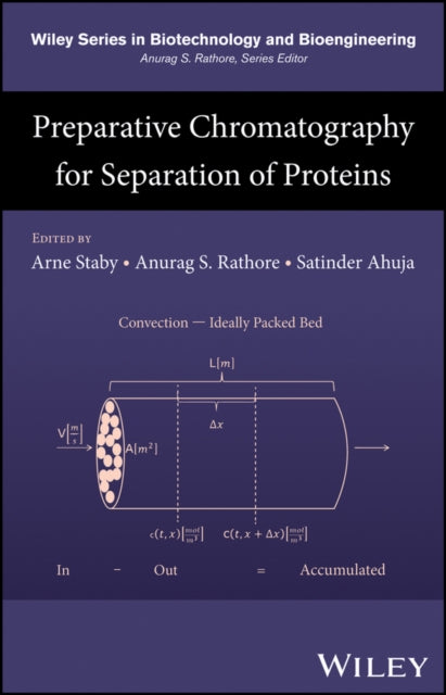 Book cover of: Preparative Chromatography for Separation of Proteins. By: Arne Staby