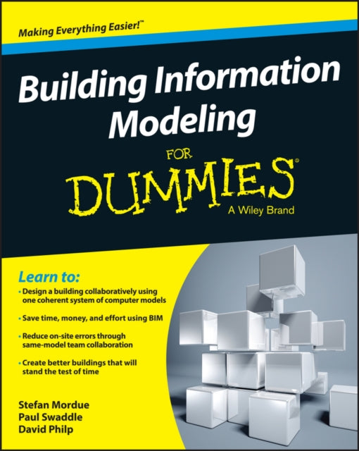 Book cover of: Building Information Modeling For Dummies. By: Stefan Mordue