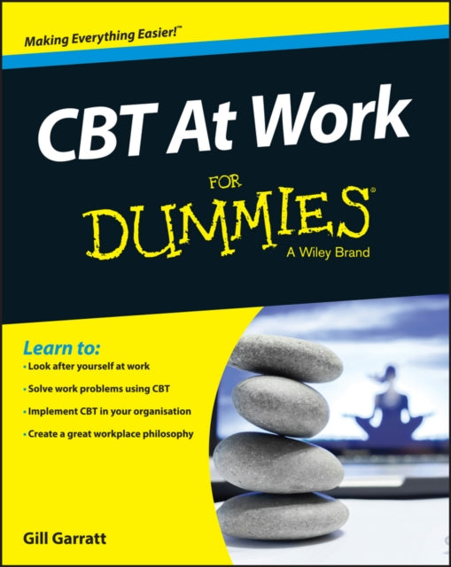 Book cover of: CBT At Work For Dummies. By: Gill Garratt
