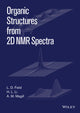 Book cover of: Organic Structures from 2D NMR Spectra, Set. By: L. D. Field