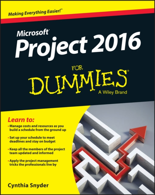 Book cover of: Project 2016 For Dummies. By: Cynthia Snyder