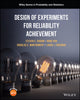 Book cover of: Design of Experiments for Reliability Achievement. By: Steven E. Rigdon