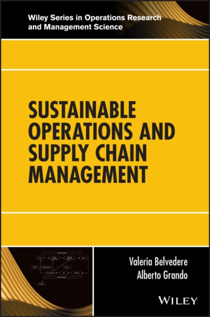 Book cover of: Sustainable Operations and Supply Chain Management. By: Valeria Belvedere