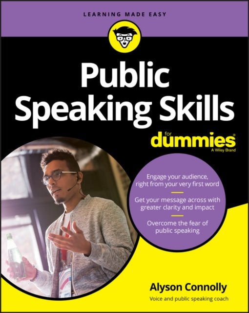 Book cover of: Public Speaking Skills For Dummies. By: Alyson Connolly