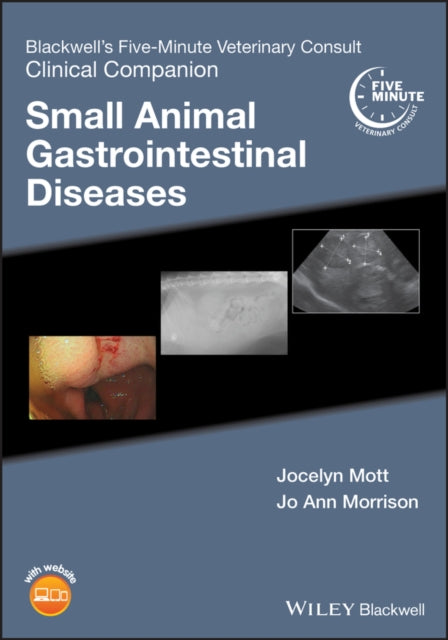 Book cover of: Blackwell's Five-Minute Veterinary Consult Clinical Companion. By: Jocelyn Mott