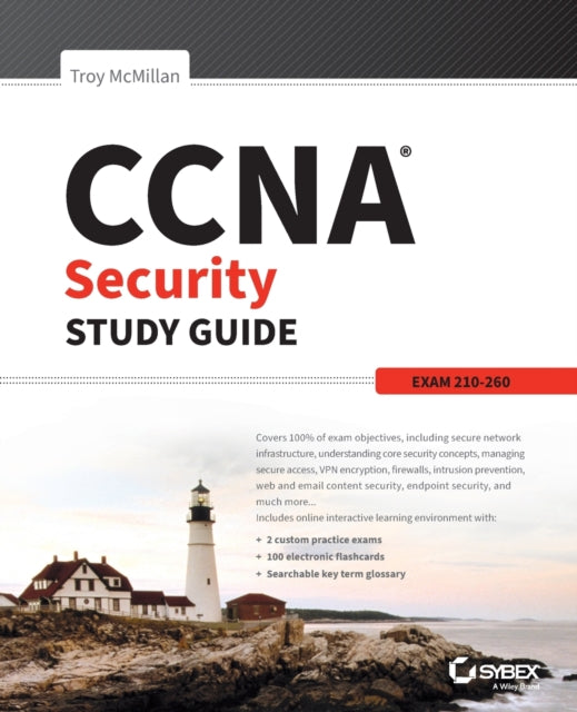 Book cover of: CCNA Security Study Guide. By: Troy McMillan