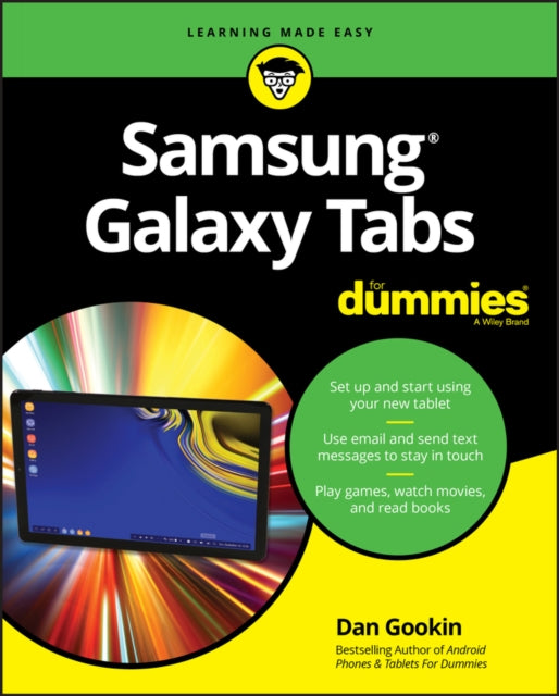 Book cover of: Samsung Galaxy Tabs For Dummies. By: Dan Gookin