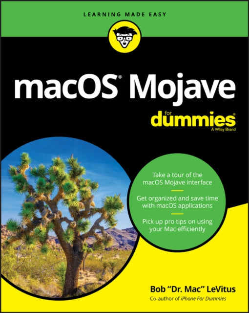 Book cover of: macOS Mojave For Dummies. By: Bob LeVitus