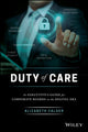 Book cover of: Duty of Care. By: Alizabeth Calder