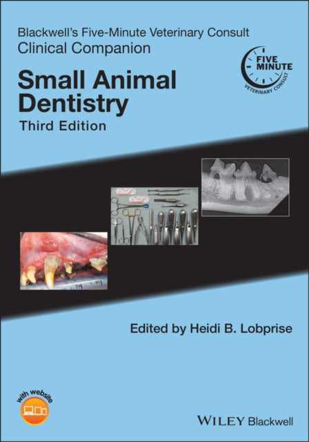 Book cover of: Blackwell's Five-Minute Veterinary Consult Clinical Companion. By: Heidi B. Lobprise