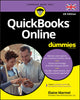 Book cover of: QuickBooks Online For Dummies (UK). By: Elaine Marmel