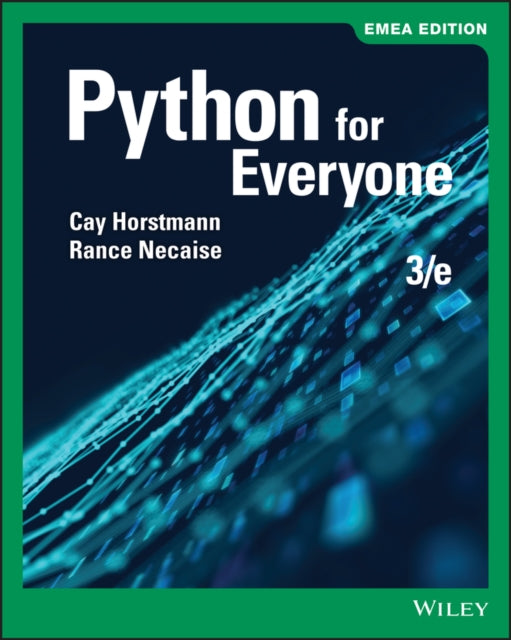 Book cover of: Python for Everyone, EMEA Edition. By: Cay S. Horstmann
