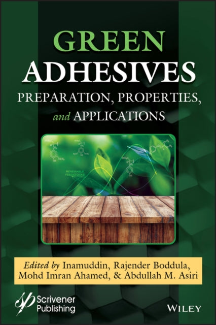 Book cover of: Green Adhesives. By: Rajender Boddula