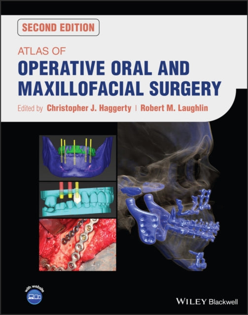 Book cover of: Atlas of Operative Oral and Maxillofacial Surgery. By: Christopher J. Haggerty