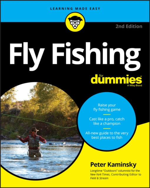 Book cover of: Fly Fishing For Dummies. By: Peter Kaminsky