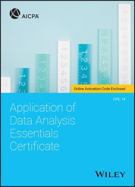 Book cover of: Application of Data Analysis Essentials Certificate. By: AICPA