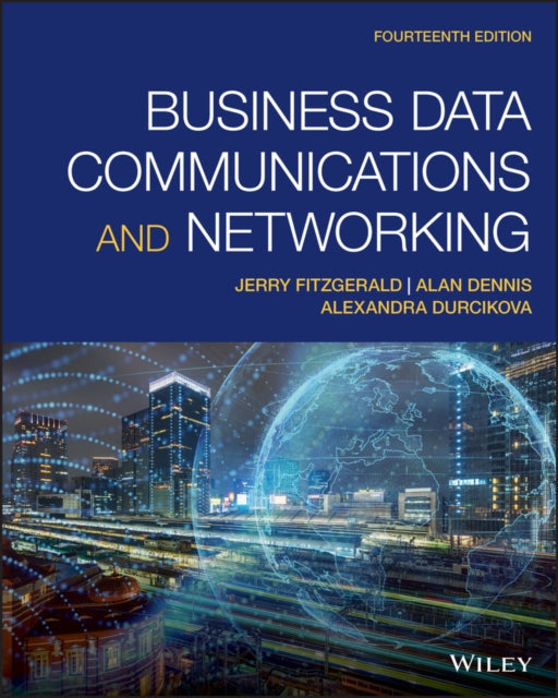 Book cover of: Business Data Communications and Networking. By: Jerry FitzGerald