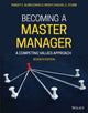 Book cover of: Becoming a Master Manager. By: Robert E. Quinn