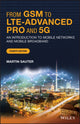 Book cover of: From GSM to LTE-Advanced Pro and 5G. By: Martin Sauter