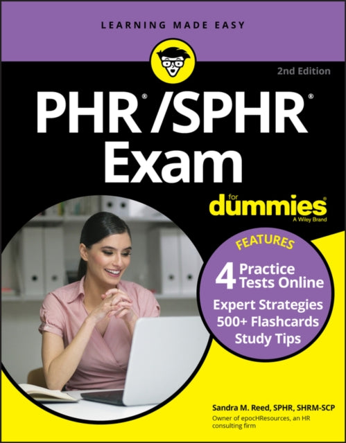 Book cover of: PHR/SPHR Exam For Dummies with Online Practice. By: Sandra M. Reed