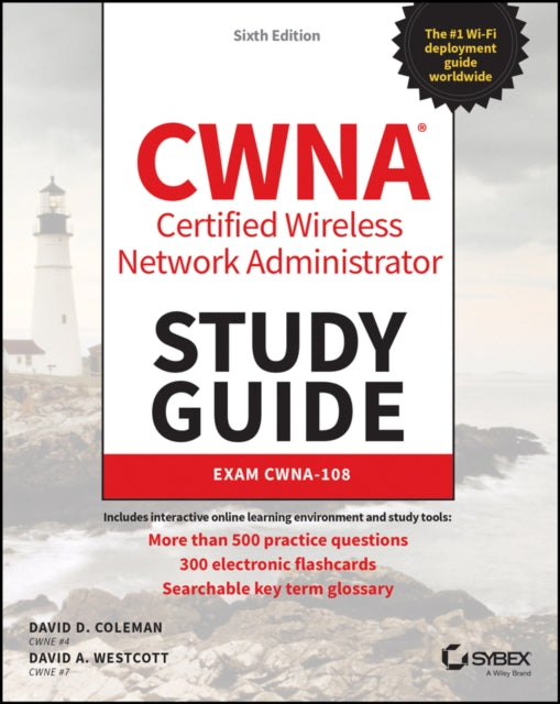 Book cover of: CWNA Certified Wireless Network Administrator Study Guide. By: David A. Westcott